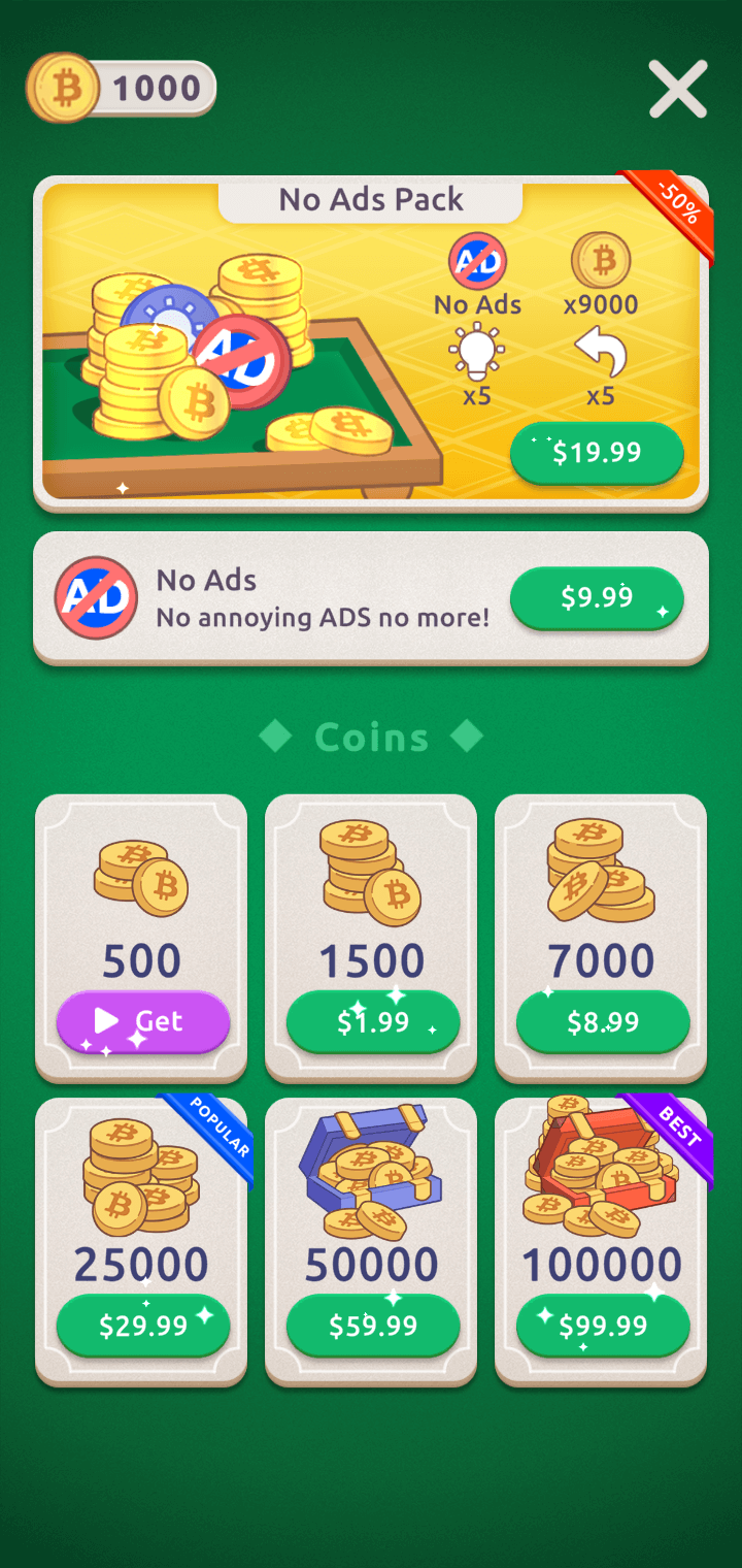 Game Store Interface